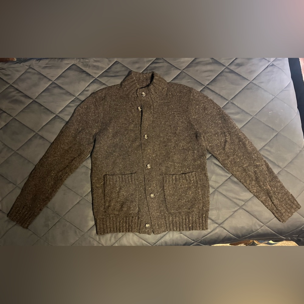Eddie Bauer Brown Wool Sweater